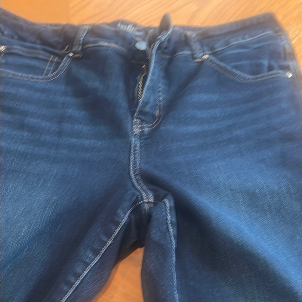 Dark Blue Denim Jeans